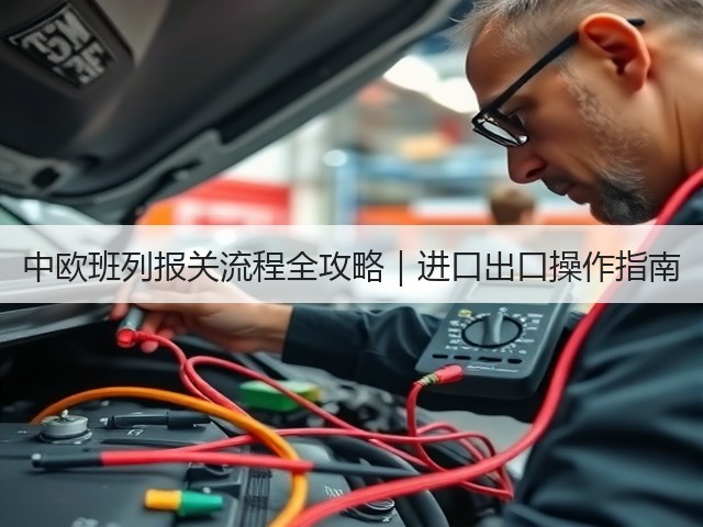 中欧班列报关流程全攻略｜进口出口操作指南(图2)