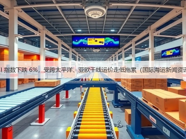 WCI 指数下跌 6%,受跨太平洋、亚欧干线运价走低拖累(国际海运新闻资讯)(图1) WCI 指数下跌 6%,受跨太平洋、亚欧干线运价走低拖累(国际海运新闻资讯)(图1)