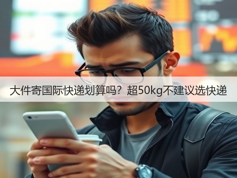 大件寄国际快递划算吗？超50kg不建议选快递