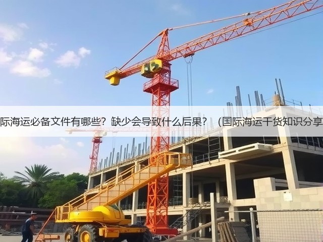 国际海运必备文件有哪些?缺少会导致什么后果?(国际海运干货知识分享)(图1) 国际海运必备文件有哪些?缺少会导致什么后果?(国际海运干货知识分享)(图1)