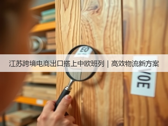 江苏跨境电商出口搭上中欧班列|高效物流新方案(图3) 江苏跨境电商出口搭上中欧班列|高效物流新方案(图3)
