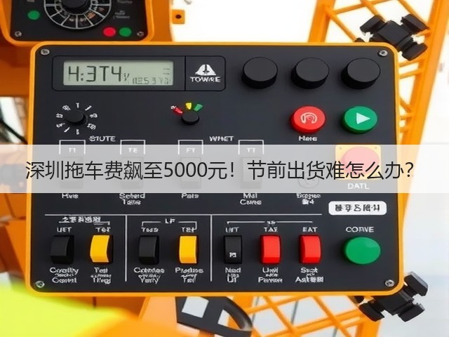 深圳拖车费飙至5000元!节前出货难怎么办?(图3) 深圳拖车费飙至5000元!节前出货难怎么办?(图3)