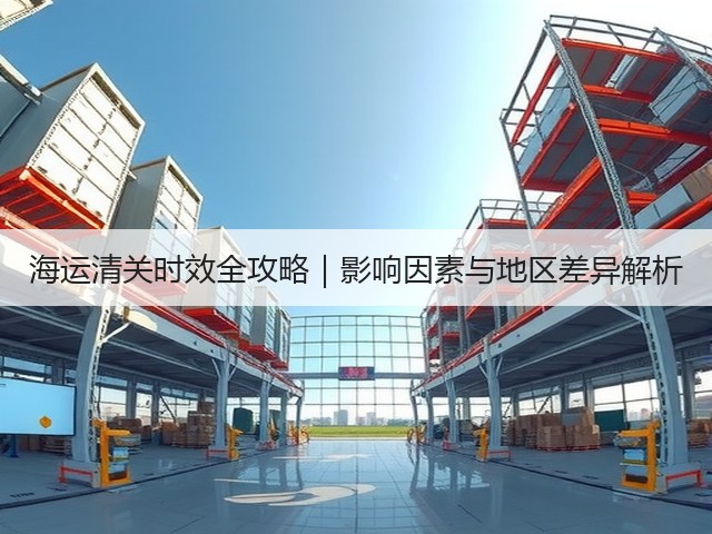 海运清关时效全攻略|影响因素与地区差异解析(图3) 海运清关时效全攻略|影响因素与地区差异解析(图3)