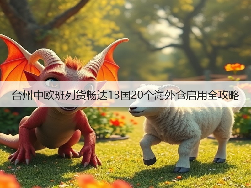 台州中欧班列货畅达13国20个海外仓启用全攻略 台州中欧班列货畅达13国20个海外仓启用全攻略