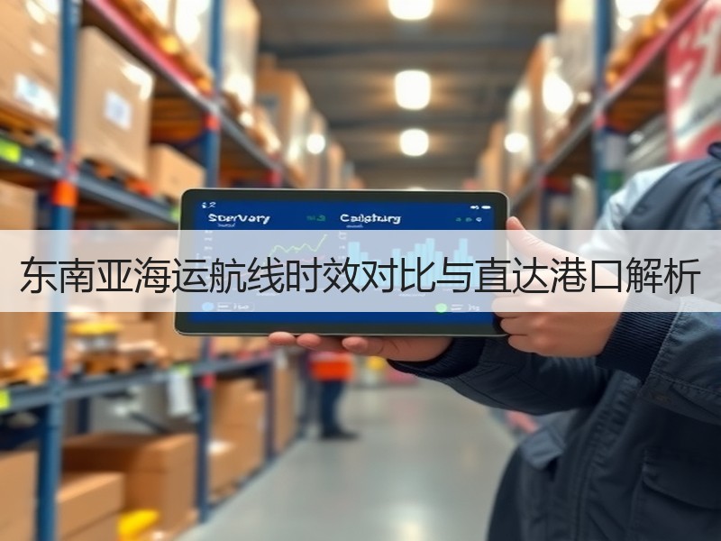 东南亚海运航线时效对比与直达港口解析