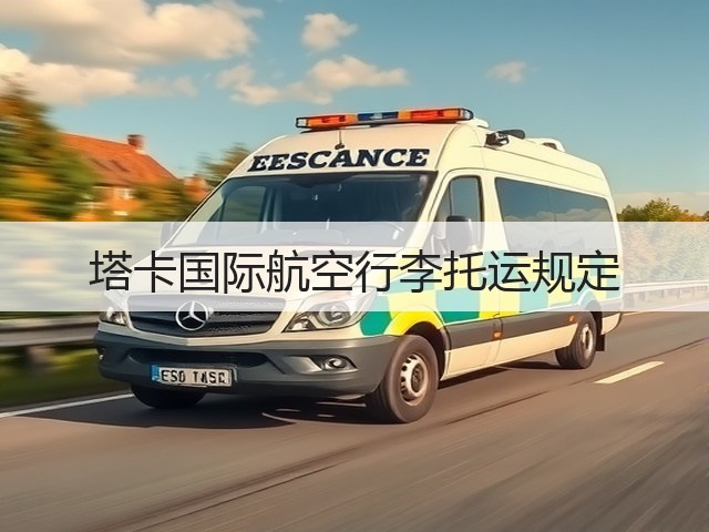 塔卡国际航空行李托运规定(图3)