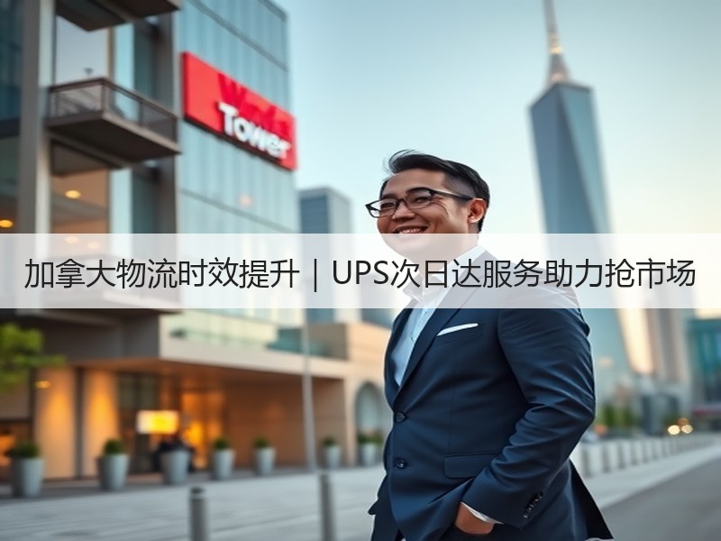 加拿大物流时效提升|UPS次日达服务助力抢市场 加拿大物流时效提升|UPS次日达服务助力抢市场