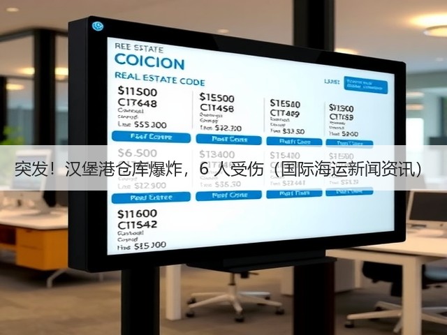 突发!汉堡港仓库爆炸,6 人受伤(国际海运新闻资讯)(图3) 突发!汉堡港仓库爆炸,6 人受伤(国际海运新闻资讯)(图3)