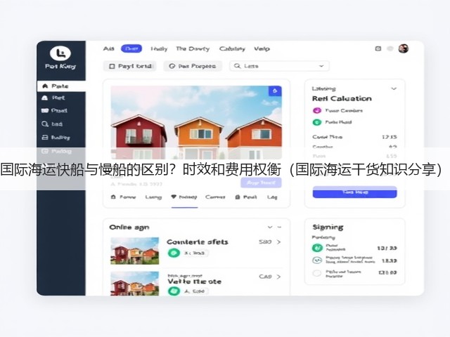 国际海运快船与慢船的区别?时效和费用权衡(国际海运干货知识分享)(图2) 国际海运快船与慢船的区别?时效和费用权衡(国际海运干货知识分享)(图2)