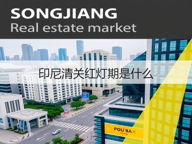 印尼清关红灯期是什么