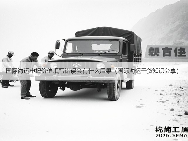 国际海运申报价值填写错误会有什么后果（国际海运干货知识分享）(图3)