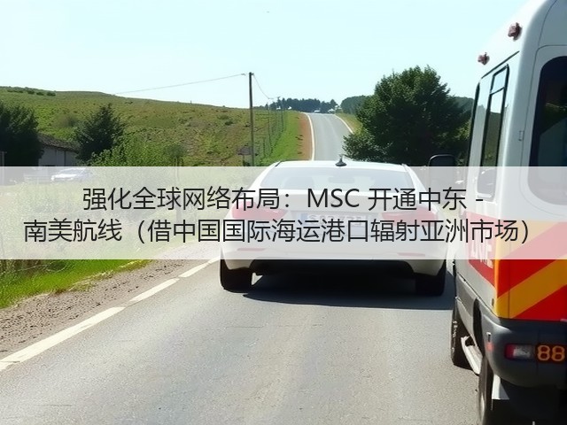 强化全球网络布局:MSC 开通中东 - 南美航线(借中国国际海运港口辐射亚洲市场)(图1) 强化全球网络布局:MSC 开通中东 - 南美航线(借中国国际海运港口辐射亚洲市场)(图1)
