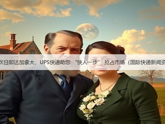 最快次日即达加拿大，UPS快递助您 “快人一步” 抢占市场（国际快递新闻资讯）(图1)