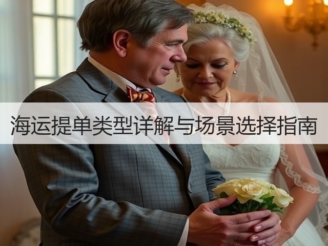 海运提单类型详解与场景选择指南(图1) 海运提单类型详解与场景选择指南(图1)