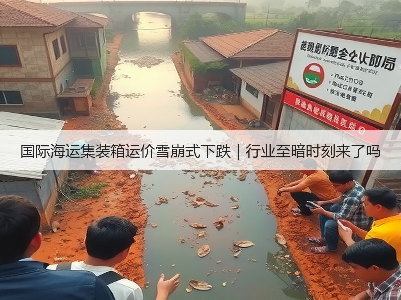 国际海运集装箱运价雪崩式下跌|行业至暗时刻来了吗 国际海运集装箱运价雪崩式下跌|行业至暗时刻来了吗