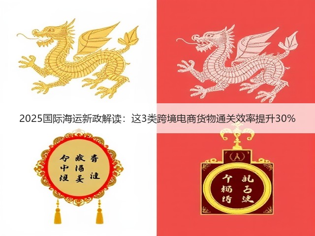 2025国际海运新政解读：这3类跨境电商货物通关效率提升30%(图3)