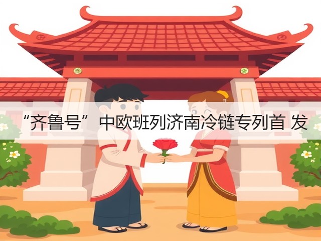 “齐鲁号”中欧班列济南冷链专列首 发(图2) “齐鲁号”中欧班列济南冷链专列首 发(图2)