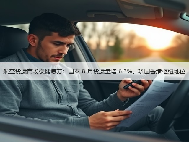 航空货运市场稳健复苏：国泰 8 月货运量增 6.3%，巩固香港枢纽地位(图1)
