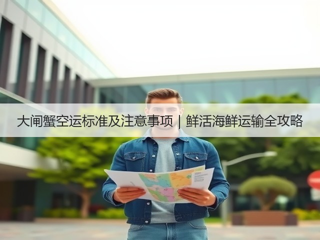 大闸蟹空运标准及注意事项|鲜活海鲜运输全攻略(图3) 大闸蟹空运标准及注意事项|鲜活海鲜运输全攻略(图3)