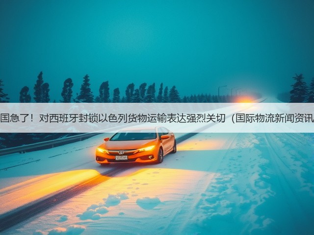 美国急了!对西班牙封锁以色列货物运输表达强烈关切(国际物流新闻资讯)(图2) 美国急了!对西班牙封锁以色列货物运输表达强烈关切(国际物流新闻资讯)(图2)