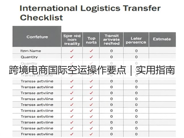 跨境电商国际空运操作要点|实用指南(图1) 跨境电商国际空运操作要点|实用指南(图1)