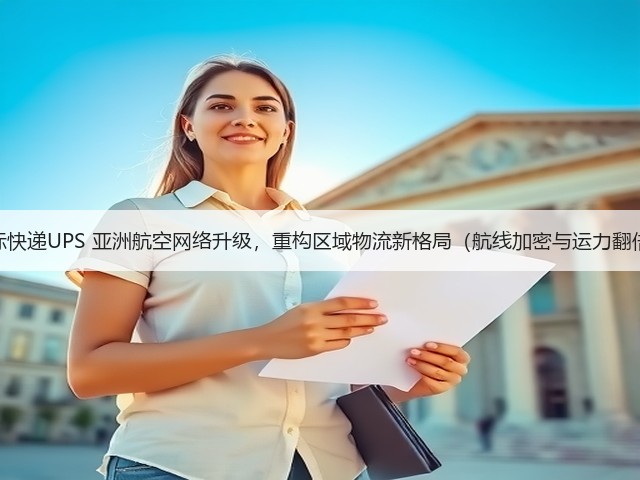 国际快递UPS 亚洲航空网络升级,重构区域物流新格局(航线加密与运力翻倍)(图2) 国际快递UPS 亚洲航空网络升级,重构区域物流新格局(航线加密与运力翻倍)(图2)