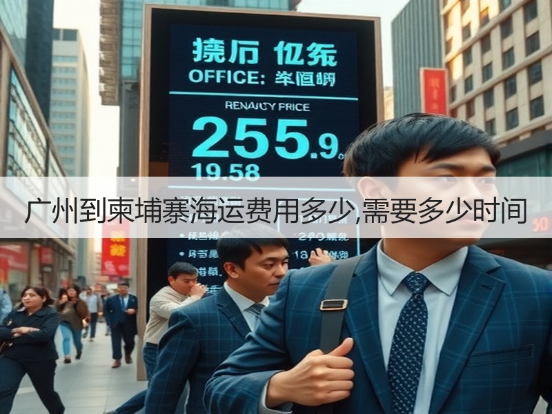 广州到柬埔寨海运费用多少,需要多少时间