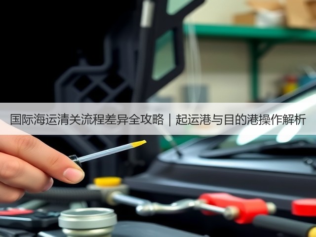 国际海运清关流程差异全攻略｜起运港与目的港操作解析(图2)