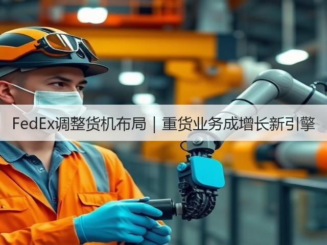 FedEx调整货机布局|重货业务成增长新引擎(图1) FedEx调整货机布局|重货业务成增长新引擎(图1)