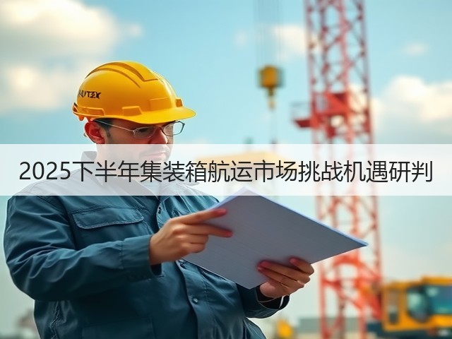 2025下半年集装箱航运市场挑战机遇研判(图1) 2025下半年集装箱航运市场挑战机遇研判(图1)