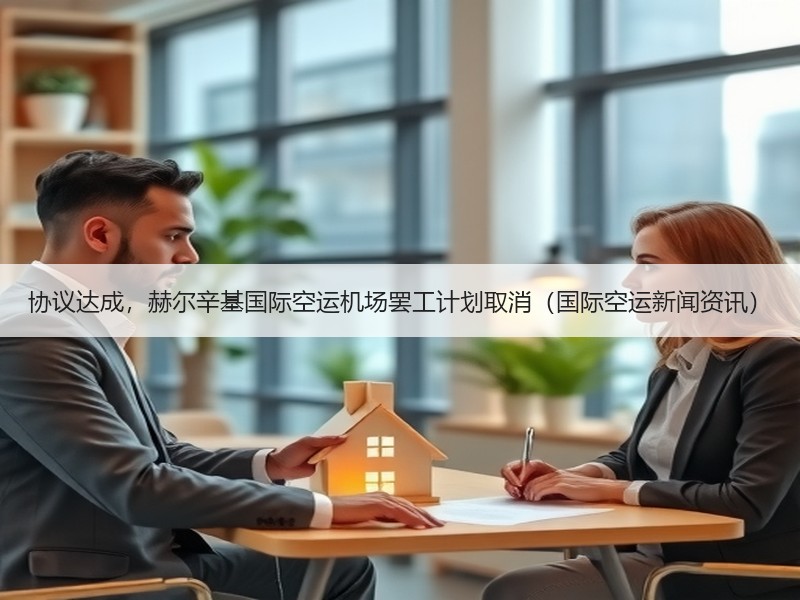协议达成，赫尔辛基国际空运机场罢工计划取消（国际空运新闻资讯）