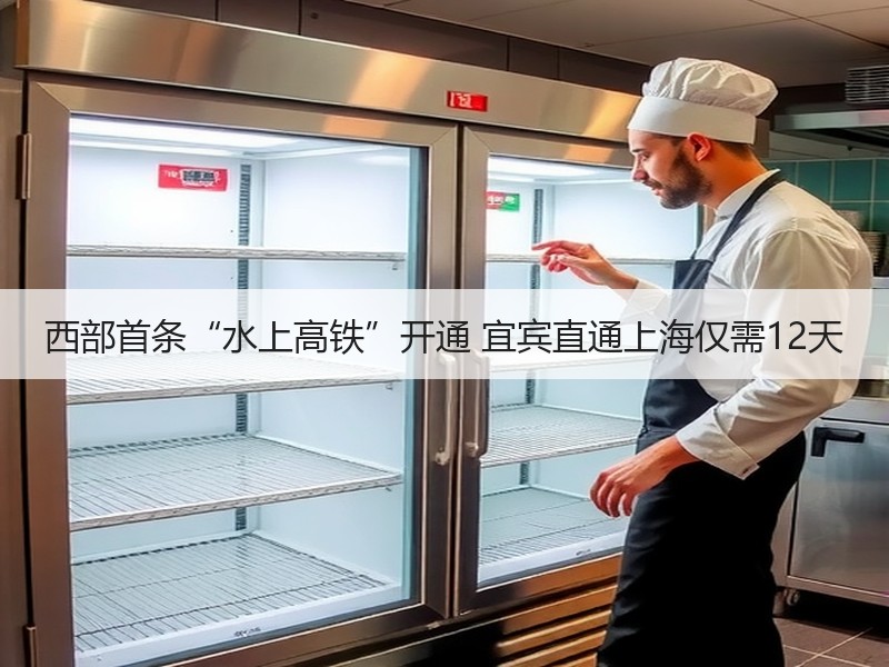 西部首条“水上高铁”开通 宜宾直通上海仅需12天 西部首条“水上高铁”开通 宜宾直通上海仅需12天