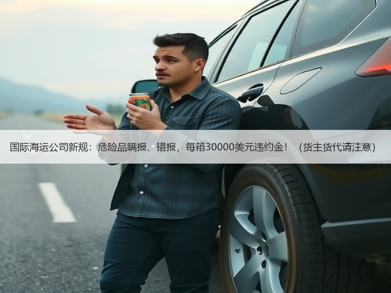 国际海运公司新规：危险品瞒报、错报，每箱30000美元违约金！（货主货代请注意）