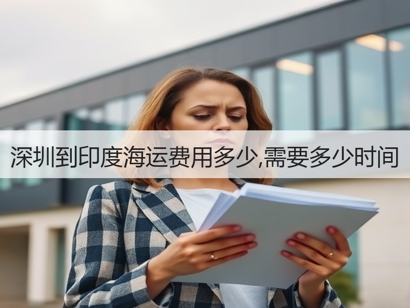 深圳到印度海运费用多少,需要多少时间