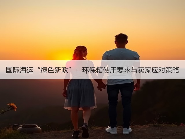 国际海运“绿色新政”:环保箱使用要求与卖家应对策略(图3) 国际海运“绿色新政”:环保箱使用要求与卖家应对策略(图3)