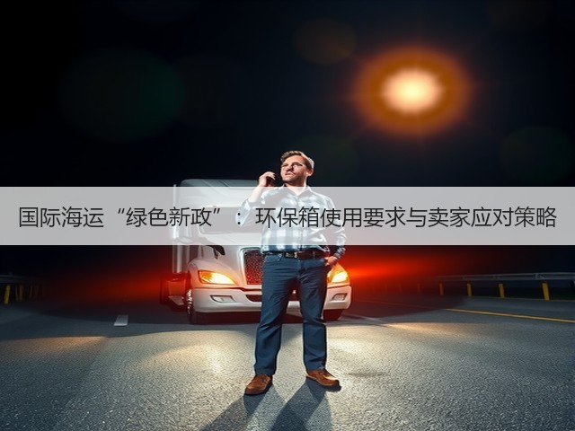 国际海运“绿色新政”：环保箱使用要求与卖家应对策略(图2)
