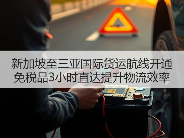 新加坡至三亚国际货运航线开通 免税品3小时直达提升物流效率(图1) 新加坡至三亚国际货运航线开通 免税品3小时直达提升物流效率(图1)