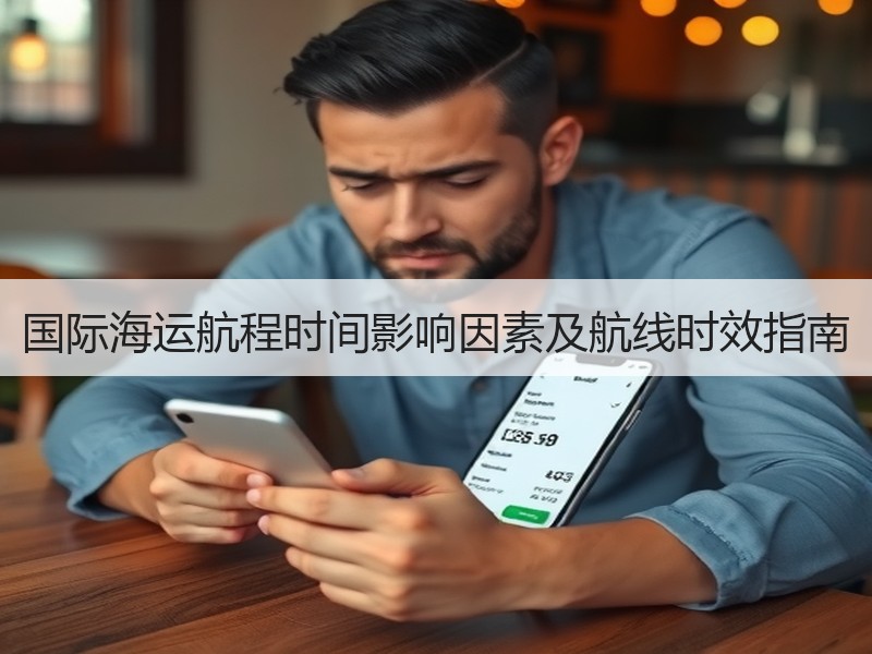 国际海运航程时间影响因素及航线时效指南