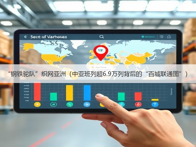 “钢铁驼队”织网亚洲（中亚班列超6.9万列背后的“百城联通图”）(图1)