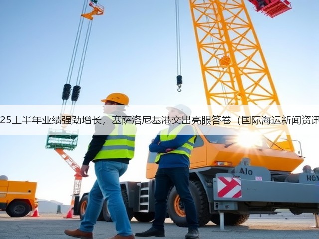 2025上半年业绩强劲增长,塞萨洛尼基港交出亮眼答卷(国际海运新闻资讯)(图1) 2025上半年业绩强劲增长,塞萨洛尼基港交出亮眼答卷(国际海运新闻资讯)(图1)