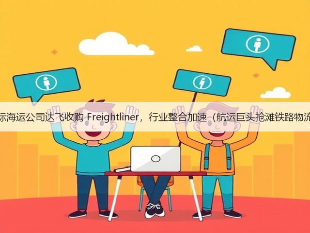 国际海运公司达飞收购 Freightliner，行业整合加速（航运巨头抢滩铁路物流）(图3)