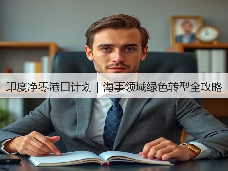 印度净零港口计划|海事领域绿色转型全攻略 印度净零港口计划|海事领域绿色转型全攻略