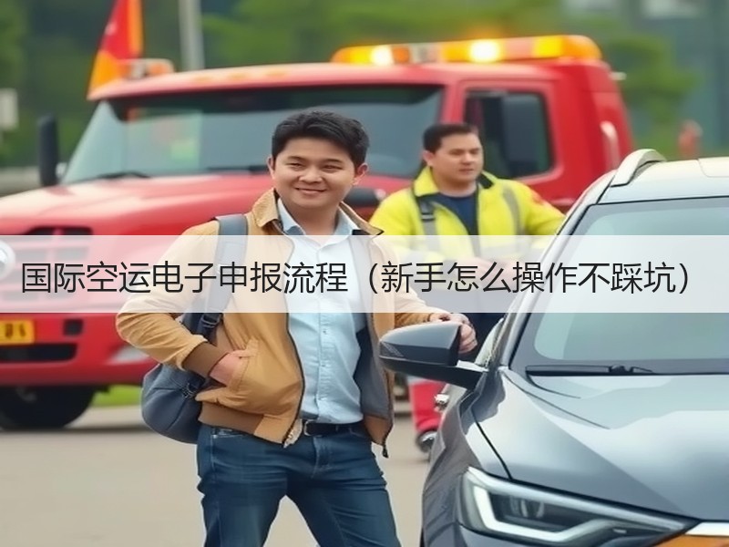 国际空运电子申报流程（新手怎么操作不踩坑）