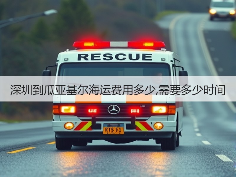 深圳到瓜亚基尔海运费用多少,需要多少时间