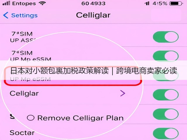 日本对小额包裹加税政策解读|跨境电商卖家必读(图3) 日本对小额包裹加税政策解读|跨境电商卖家必读(图3)