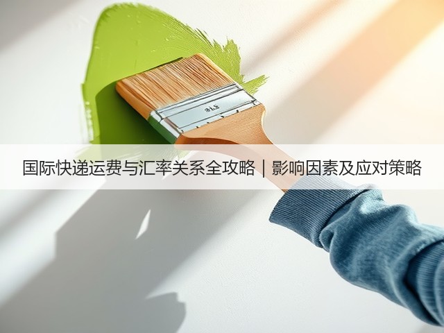 国际快递运费与汇率关系全攻略|影响因素及应对策略(图1) 国际快递运费与汇率关系全攻略|影响因素及应对策略(图1)