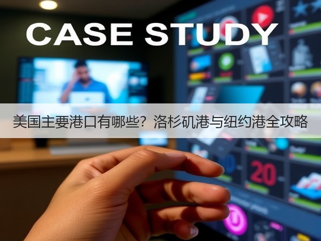 美国主要港口有哪些?洛杉矶港与纽约港全攻略(图1) 美国主要港口有哪些?洛杉矶港与纽约港全攻略(图1)
