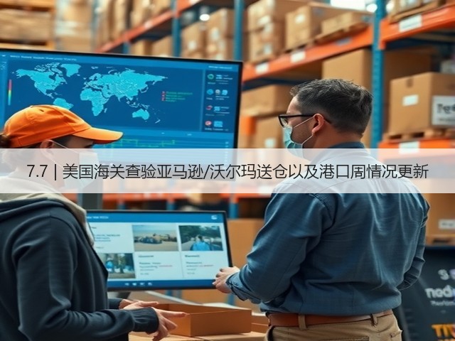 7.7 | 美国海关查验亚马逊/沃尔玛送仓以及港口周情况更新(图3) 7.7 | 美国海关查验亚马逊/沃尔玛送仓以及港口周情况更新(图3)