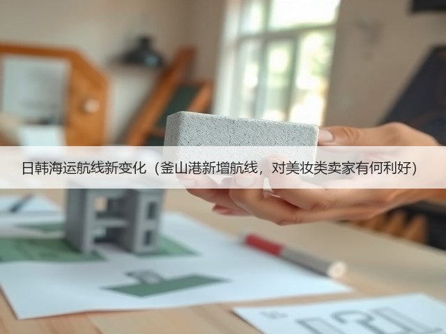 日韩海运航线新变化(釜山港新增航线,对美妆类卖家有何利好)(图2) 日韩海运航线新变化(釜山港新增航线,对美妆类卖家有何利好)(图2)