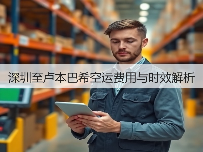 深圳至卢本巴希空运费用与时效解析 深圳至卢本巴希空运费用与时效解析